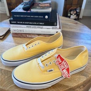 Vans Sunshine Yellow Canvas Shoes